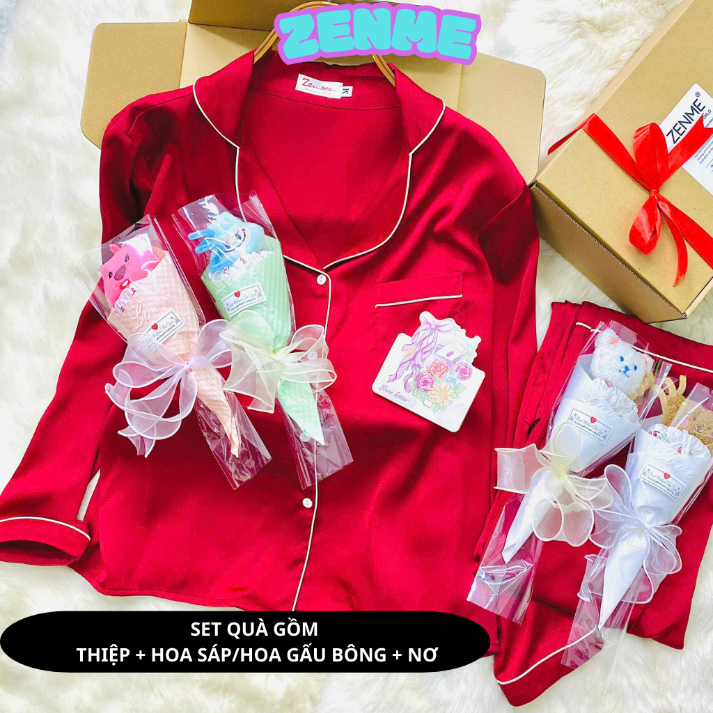 Mô tả Hộp Đựng Quà Tặng ZENME Sang Trọng Zen Me Gift Set Có Hoa và Quà - Special Packet - 3