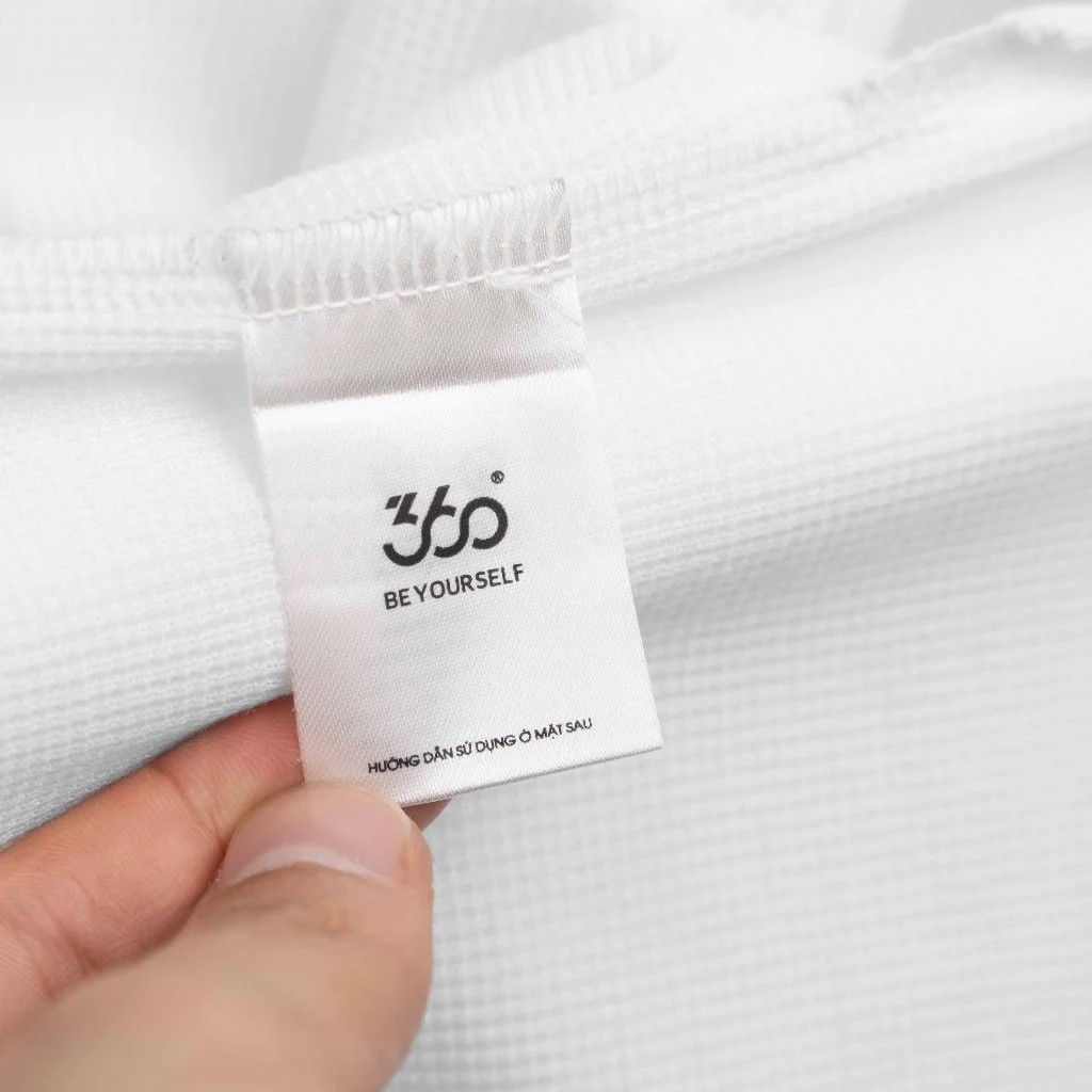 Chi tiết chất liệu áo thun nam 360 Boutique