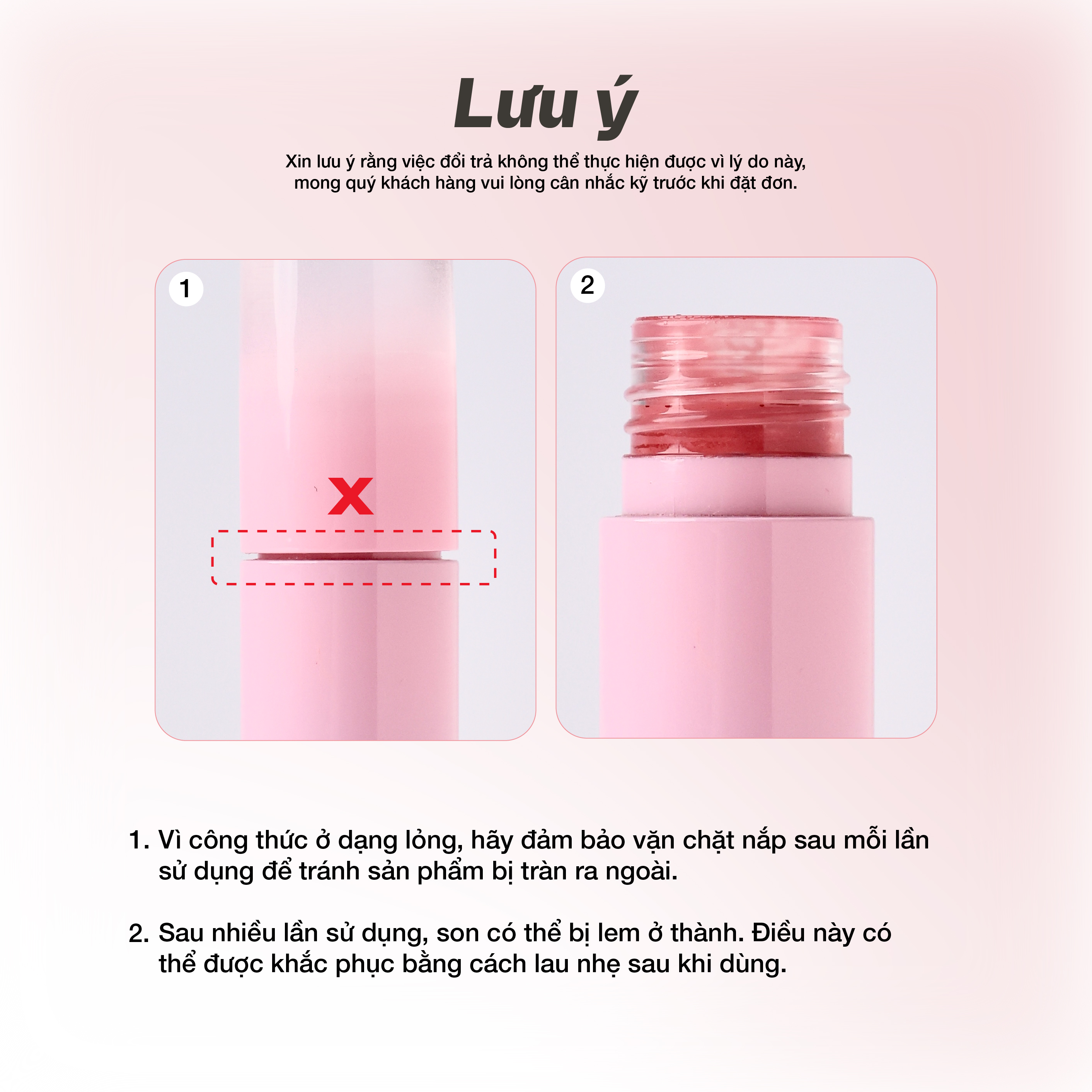 Mô tả Son Tint Bóng OFÉLIA Lolli Glow Tint (Mini Size 1g) - 7