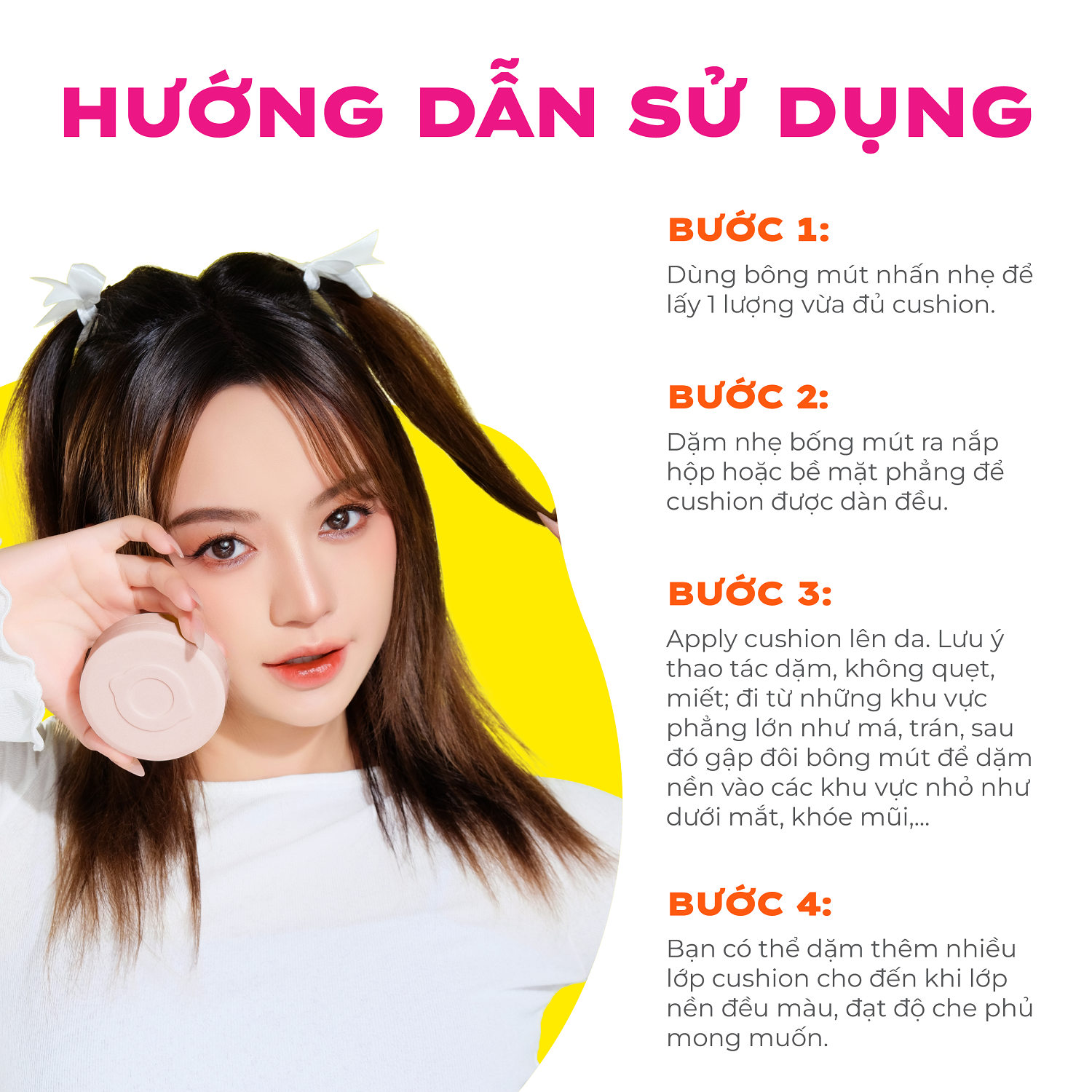 Mô tả Combo Lemonade Phấn nước Supermatte Cushion 15g và Kem Che Khuyết Điểm Matte Addict Concealer 3g - 6