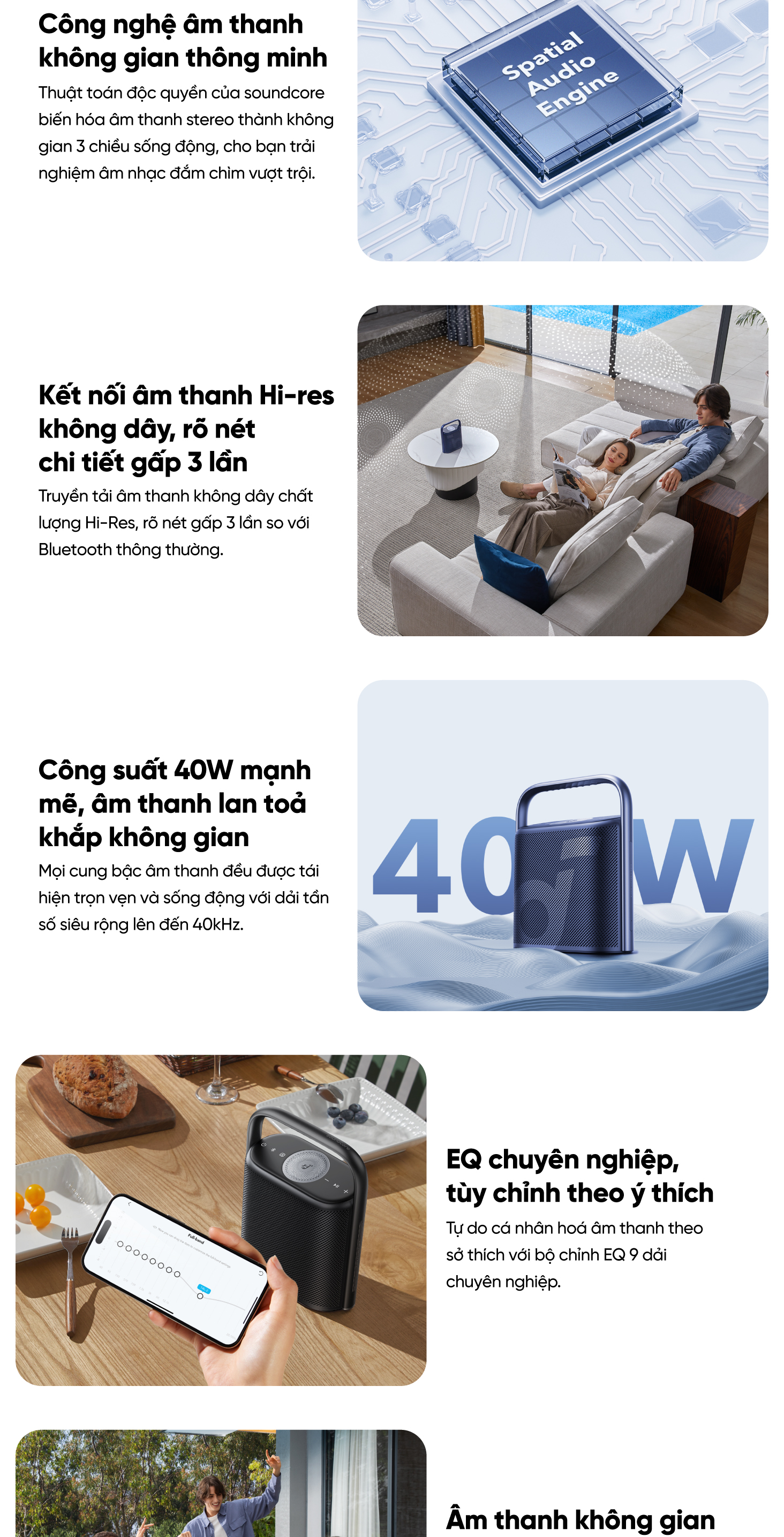 Mô tả Loa bluetooth soundcore Motion X500 | Chống nước IPX7 | Công suất 40W - 2
