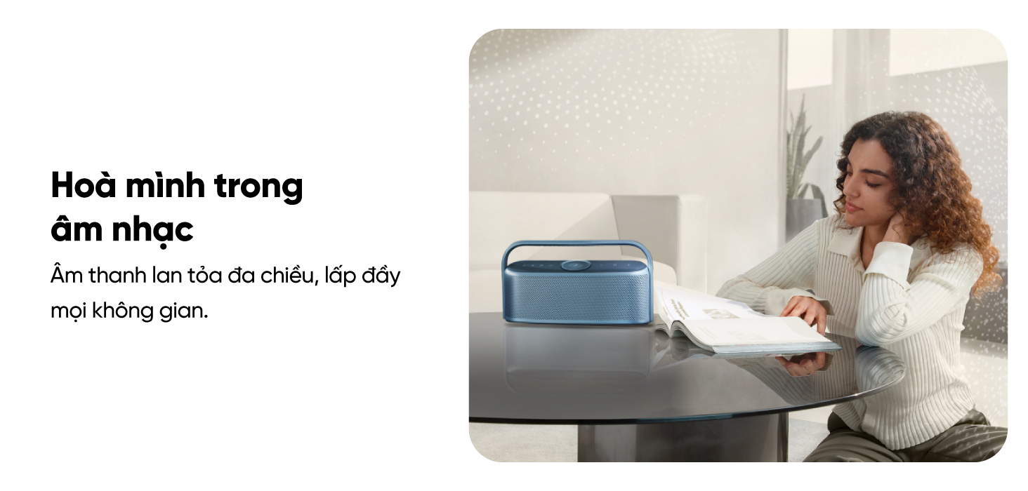Mô tả Loa bluetooth soundcore Motion X600 | Công suất 50W | Pin 12 giờ - 3