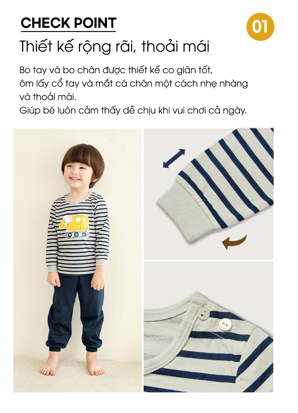 Đồ bộ ngủ Unifriend U2022-18 2