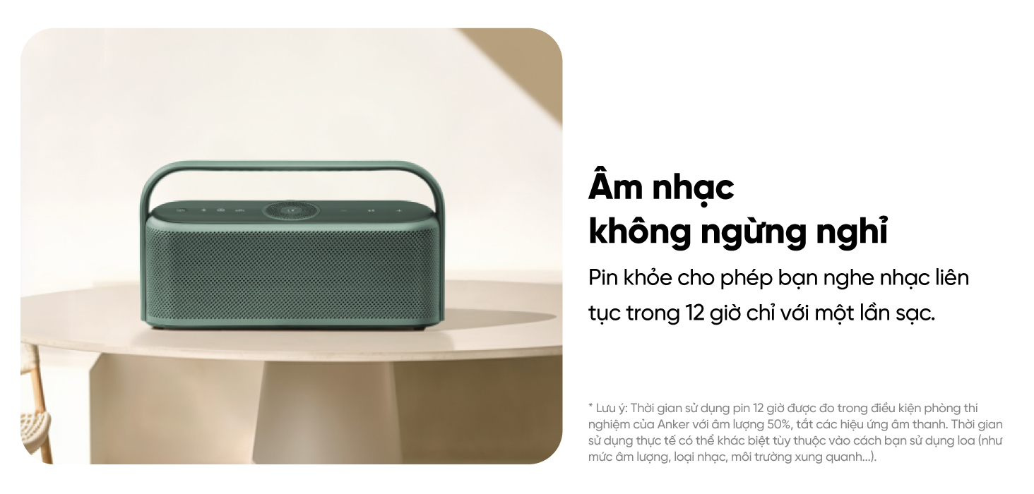 Mô tả Loa bluetooth soundcore Motion X600 | Công suất 50W | Pin 12 giờ - 9