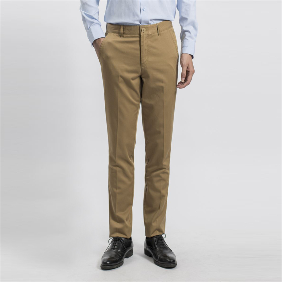 Mô tả Quần dài kaki nam ARISTINO dáng Regular fit suông nhẹ mềm mại, thoáng mát - AKKR0109 - 3