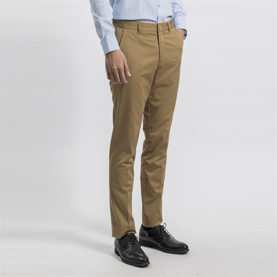 Mô tả Quần dài kaki nam ARISTINO dáng Regular fit suông nhẹ mềm mại, thoáng mát - AKKR0109 - 4