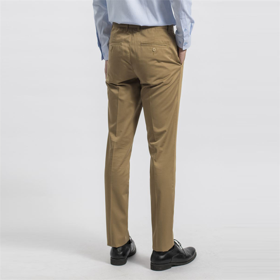 Mô tả Quần dài kaki nam ARISTINO dáng Regular fit suông nhẹ mềm mại, thoáng mát - AKKR0109 - 5