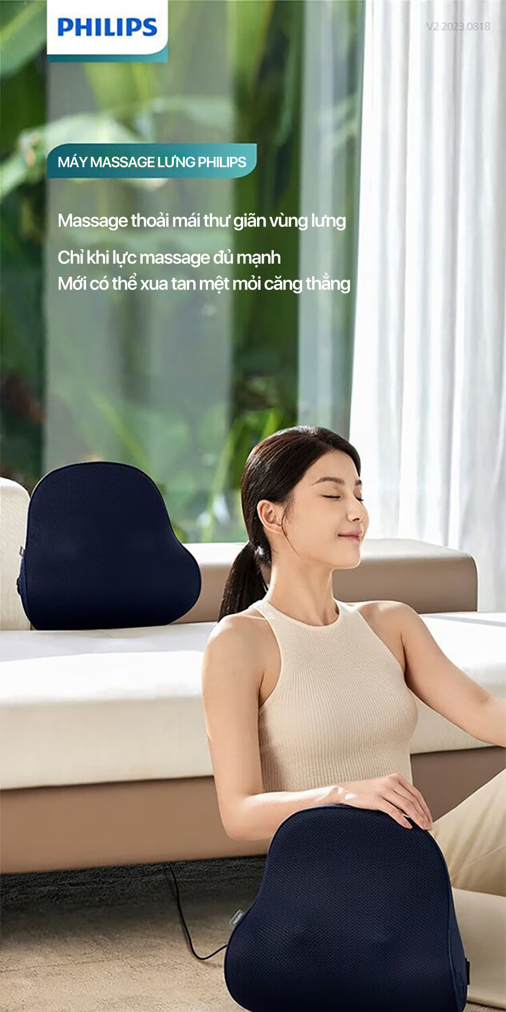 Máy Massage Lưng PHILIPS 3102B