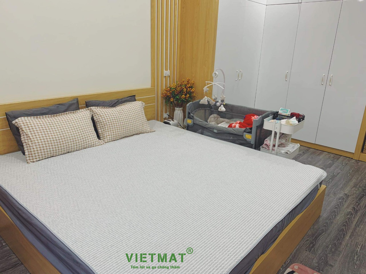 Mô tả Tấm lót chống thấm cho bé bỏ bỉm TILO nhiều size, thoáng mát không sột soạt, không hầm bí - 4