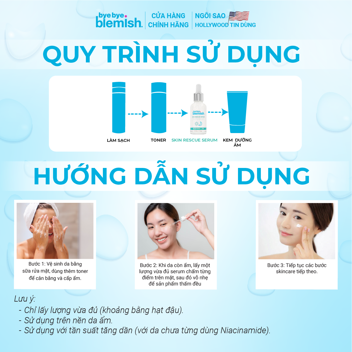 Mô tả Combo Kiểm Soát Dầu Mụn, Giảm Thâm Gel Tẩy Da Chết Vitamin C 118ml Và Tinh Chất 9,9% Niacinamide 30ml Bye Bye Blemish - 4
