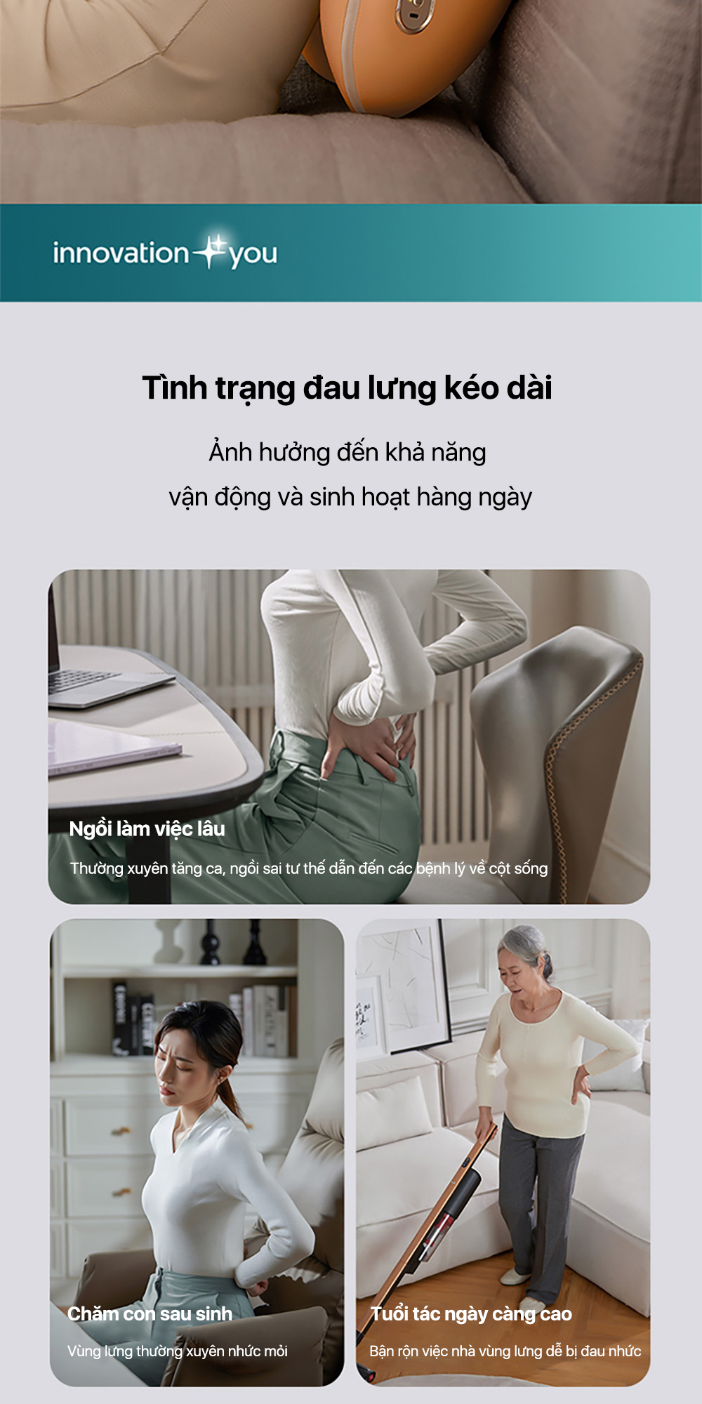 Đầu massage 3D linh hoạt Philips 5102B