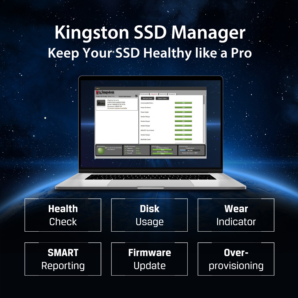 Mô tả Ổ cứng Kingston NV3 PCIe 4.0 NVMe SSD tốc độ đọc/ghi đến 6.000/5.000 MB/giây - Hàng chính hãng - 3