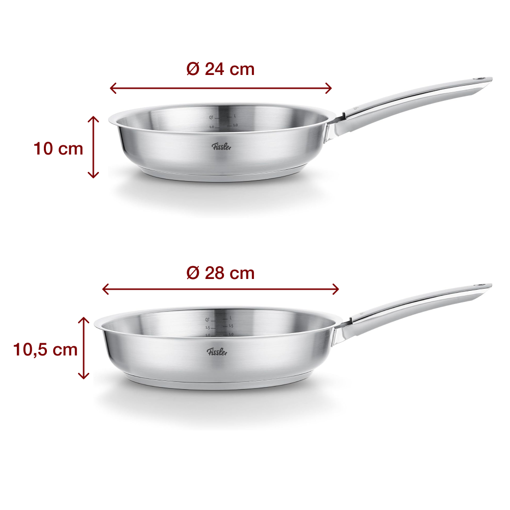 Mô tả Chảo Fissler Pure - Hàng chính hãng - Bảo hành 24 tháng. - 2