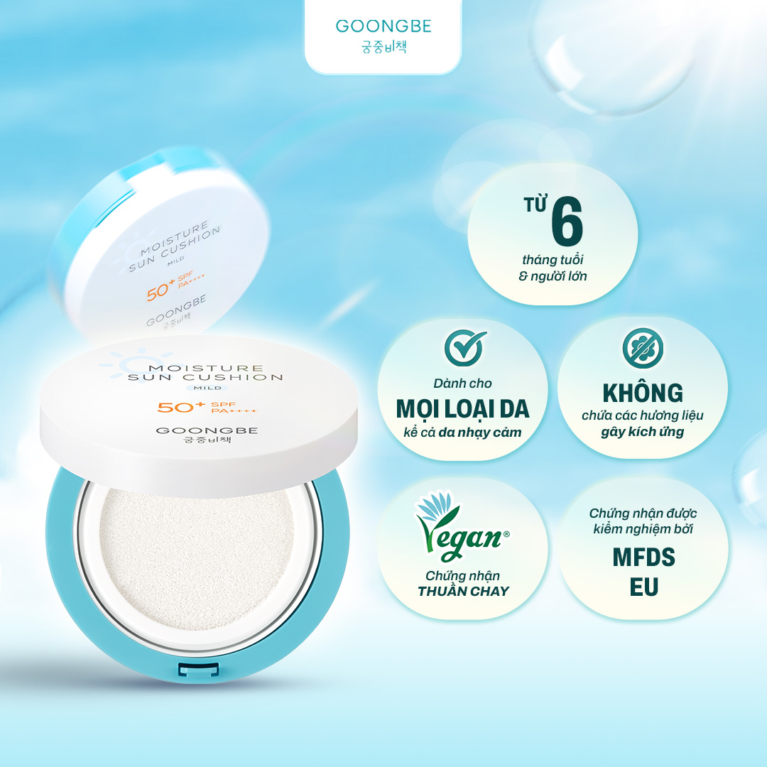 Mô tả Kem Chống Nắng Dạng Sữa Vật Lý Thuần Chay GOONGBE Waterful Sun Lotion Mild 80gr - 8