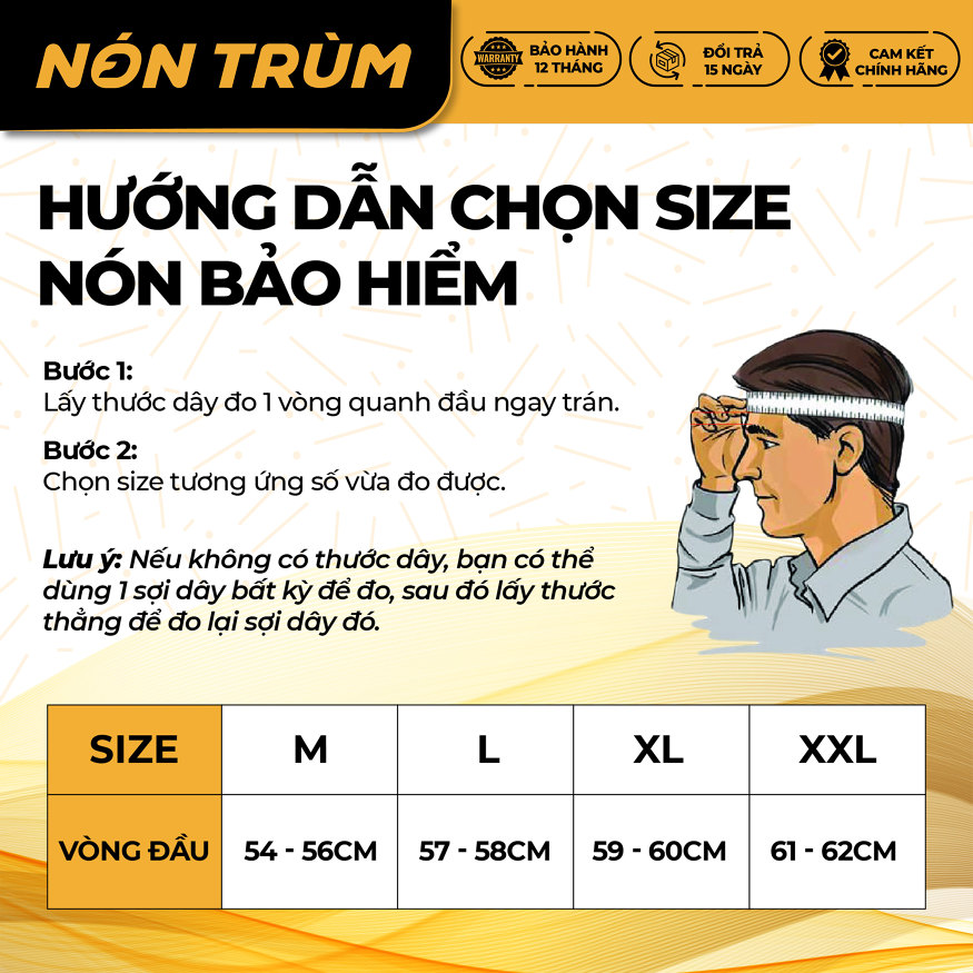 Mũ bảo hiểm Royal M139 Kính âm