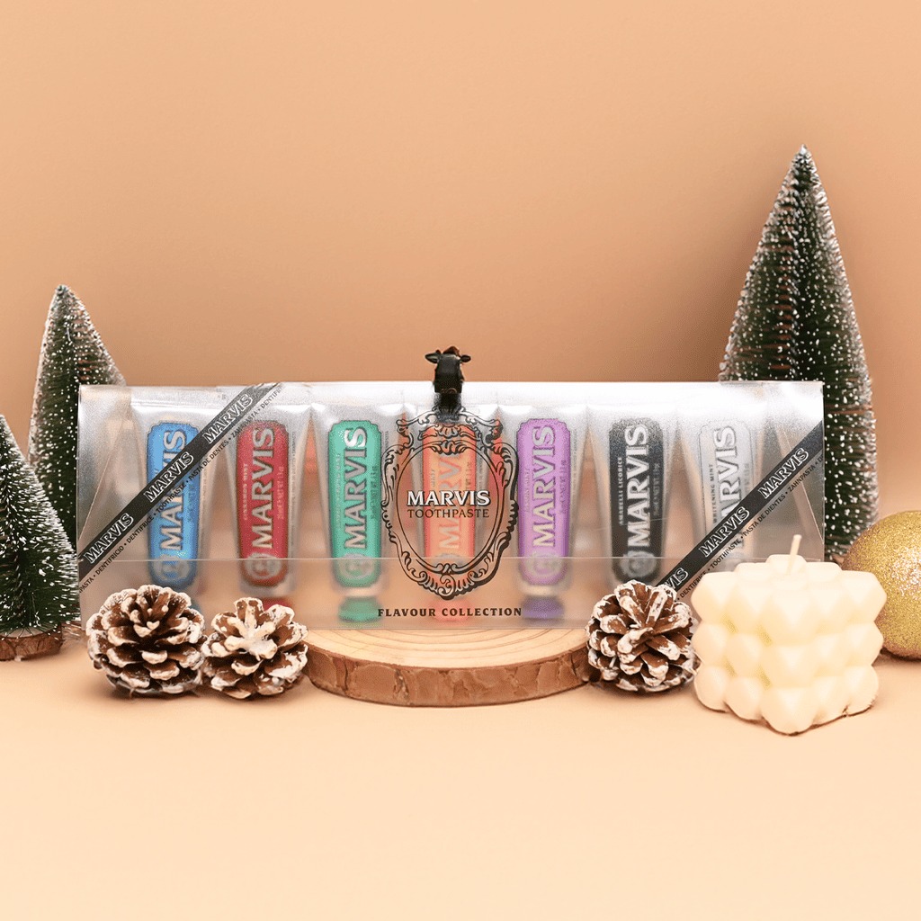 Set 7 tuýp kem đánh răng Marvis 7 Flavours Pack 25ml