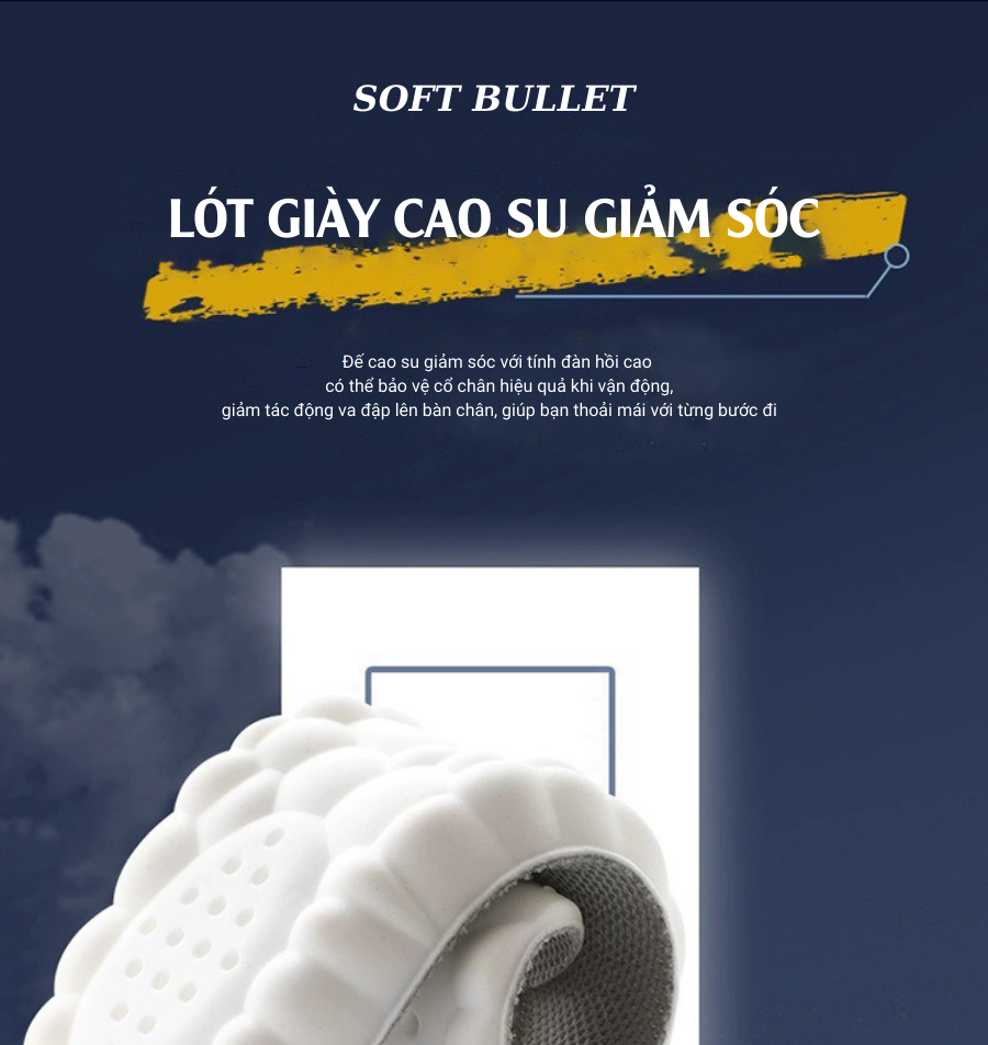Mô tả Miếng Lót Giày 4D Bảo vệ Chân MINSU M2352 Chống Trơn Trượt, Lưu Thông Khí Huyết, Đệm Êm Chân, Thấm Hút, Khử Mùi Nam Nữ - 9