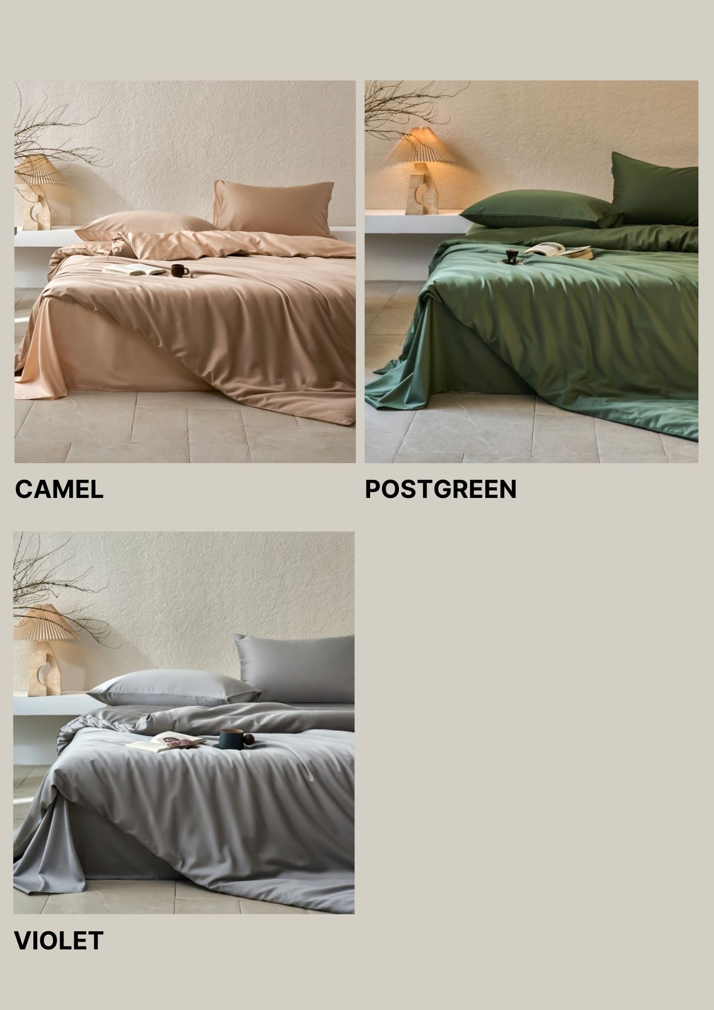 Mô tả Bộ Ga Giường 5 Món Cao Cấp He thong NEM Set Vỏ Chăn Ga Ra Drap Tencel Trải Giường Gối Nệm Đệm 5 Món Lụa Cao Cấp - 2