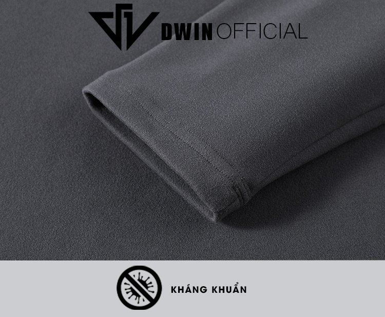Mô tả Áo giữ nhiệt nam dài tay Dwin chất lông thỏ thun cao cổ co giãn lót nỉ 2 mặt local brand 2.0 - 2