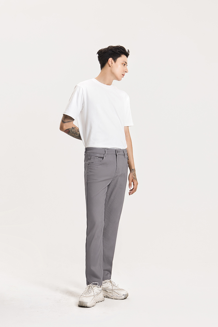 Mô tả Quần Jean Nam Lưng Gài Ống Đứng Cotton Co Giãn Thời Trang Thương Hiệu Y2010 No Style M143 Vol 24 23877 |YaMe| - 2