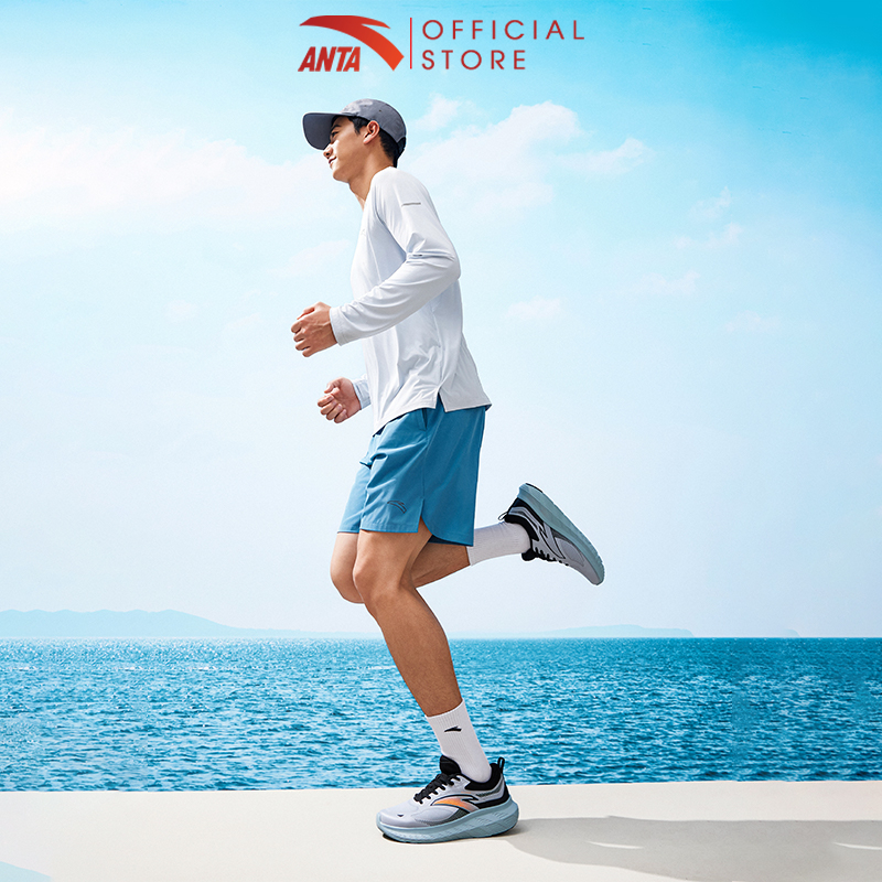 Mô tả Giày thể thao nam, giày chạy bộ đường trường ANTA Cloud Journey Độ bền nhẹ Thoải mái Mềm mại Đa năng 9124C5511 - 2