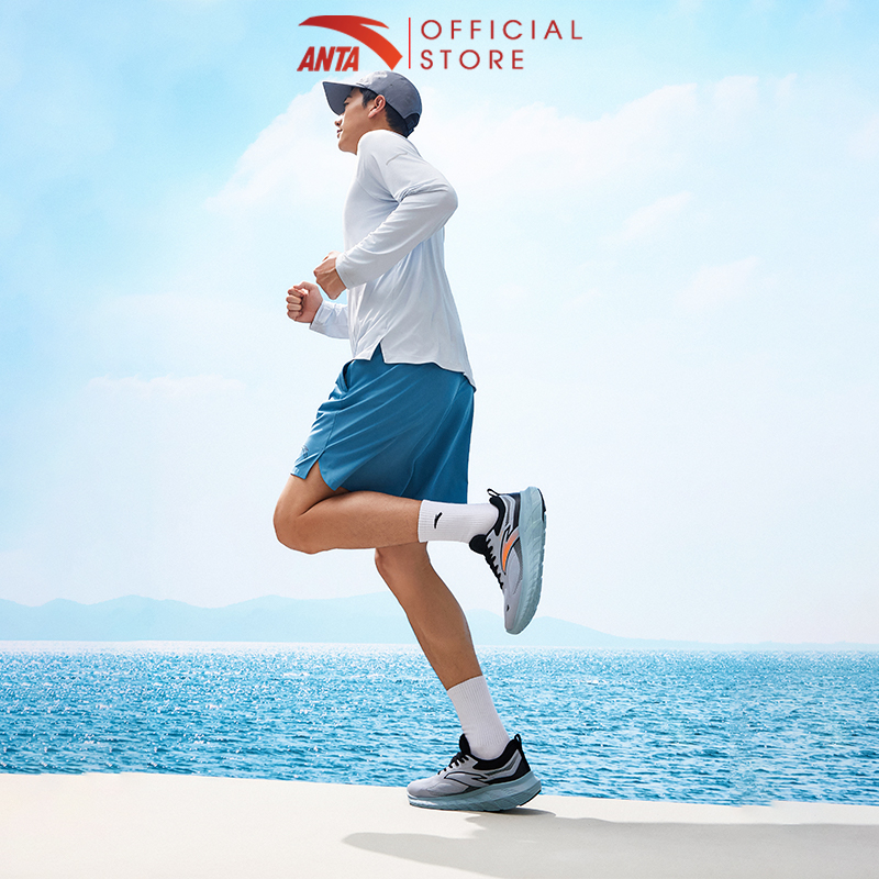 Mô tả Giày thể thao nam, giày chạy bộ đường trường ANTA Cloud Journey Độ bền nhẹ Thoải mái Mềm mại Đa năng 9124C5511 - 3