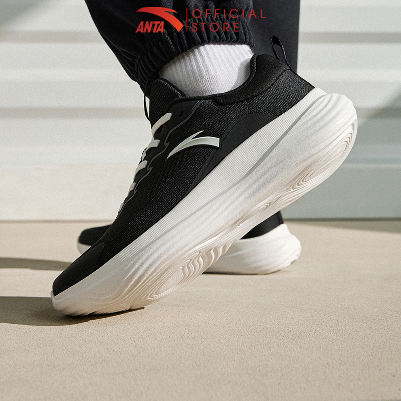 Mô tả Giày tập gym thể thao nam, giày thể thao đi bộ Healthy Walking  ANTA SPORTS 912437713 Giày đi bộ đế nhẹ êm thoáng khí - 1