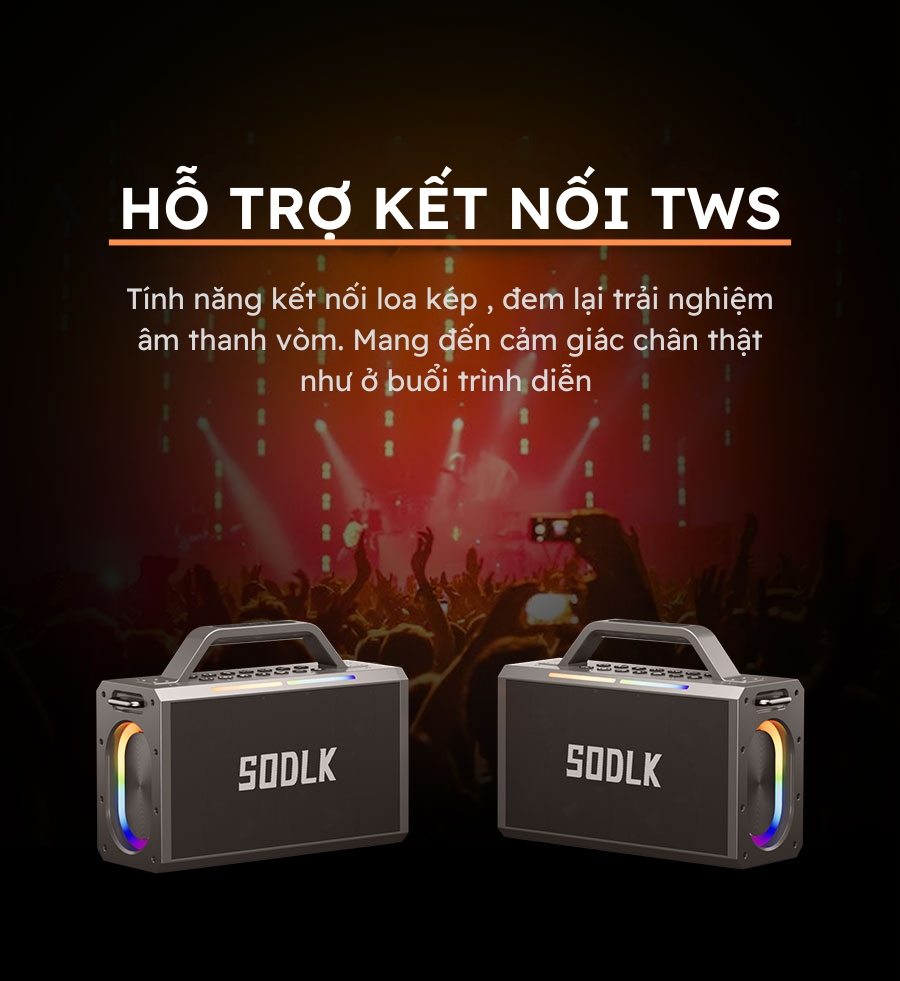 Kích thước Loa SODLK S1115