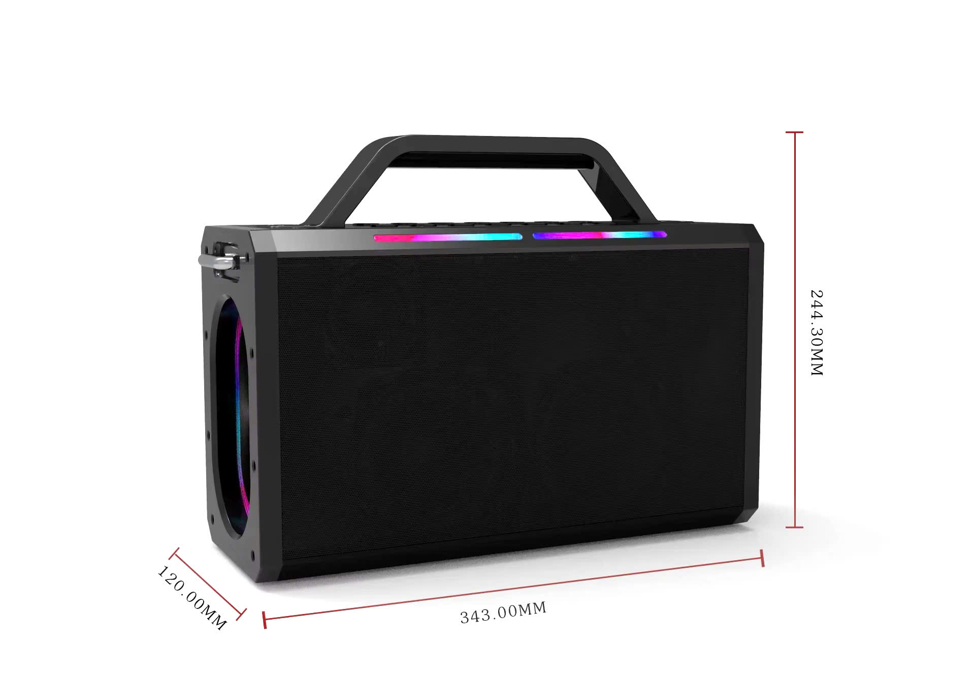 Mô tả Loa Karaoke Bluetooth SODLK S1115 Công suất cao 200W Hỗ trợ TWS/USB/TF/AUX - Hàng chính hãng - 9
