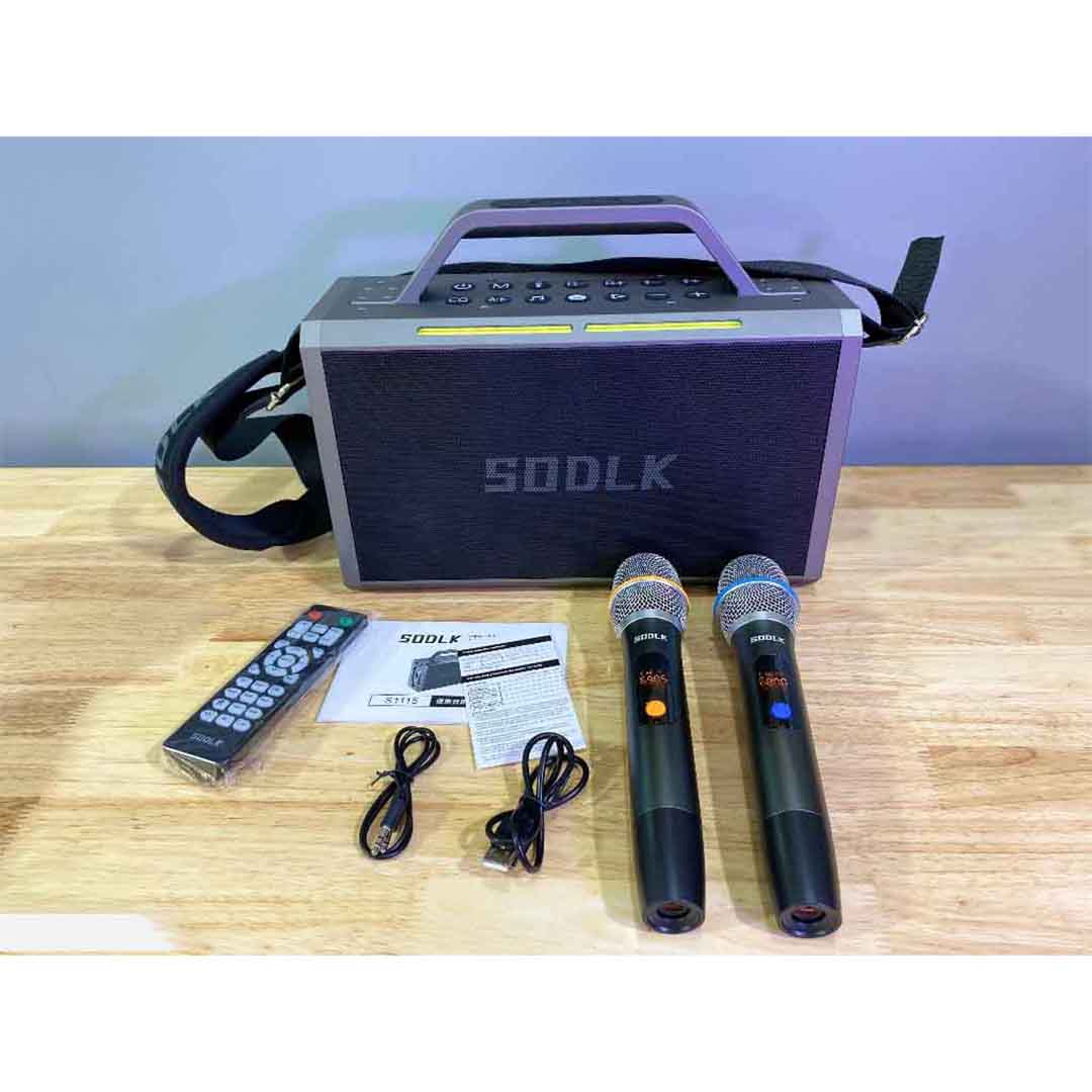 Mô tả Loa Karaoke Bluetooth SODLK S1115 Công suất cao 200W Hỗ trợ TWS/USB/TF/AUX - Hàng chính hãng - 10