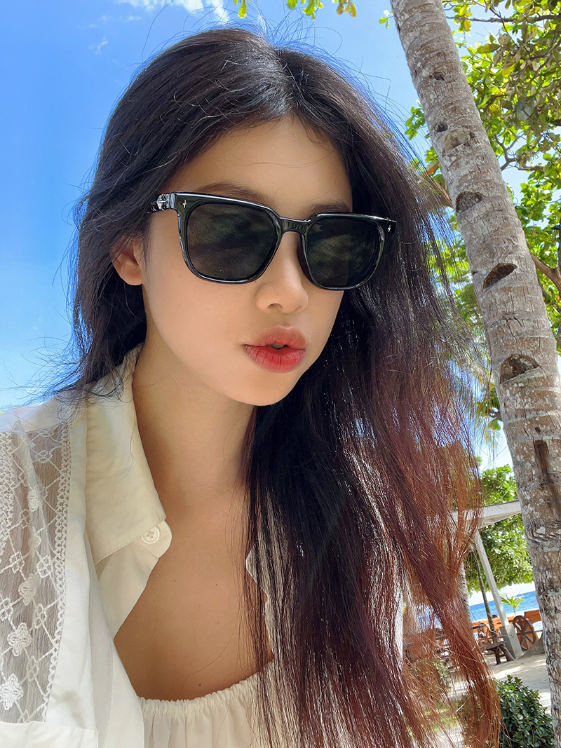 Mô tả Kính mát nam nữ AnDueyewear chống UV400 thiết kế mắt vuông dáng GM dễ đeo màu sắc thời trang 6281 - 3