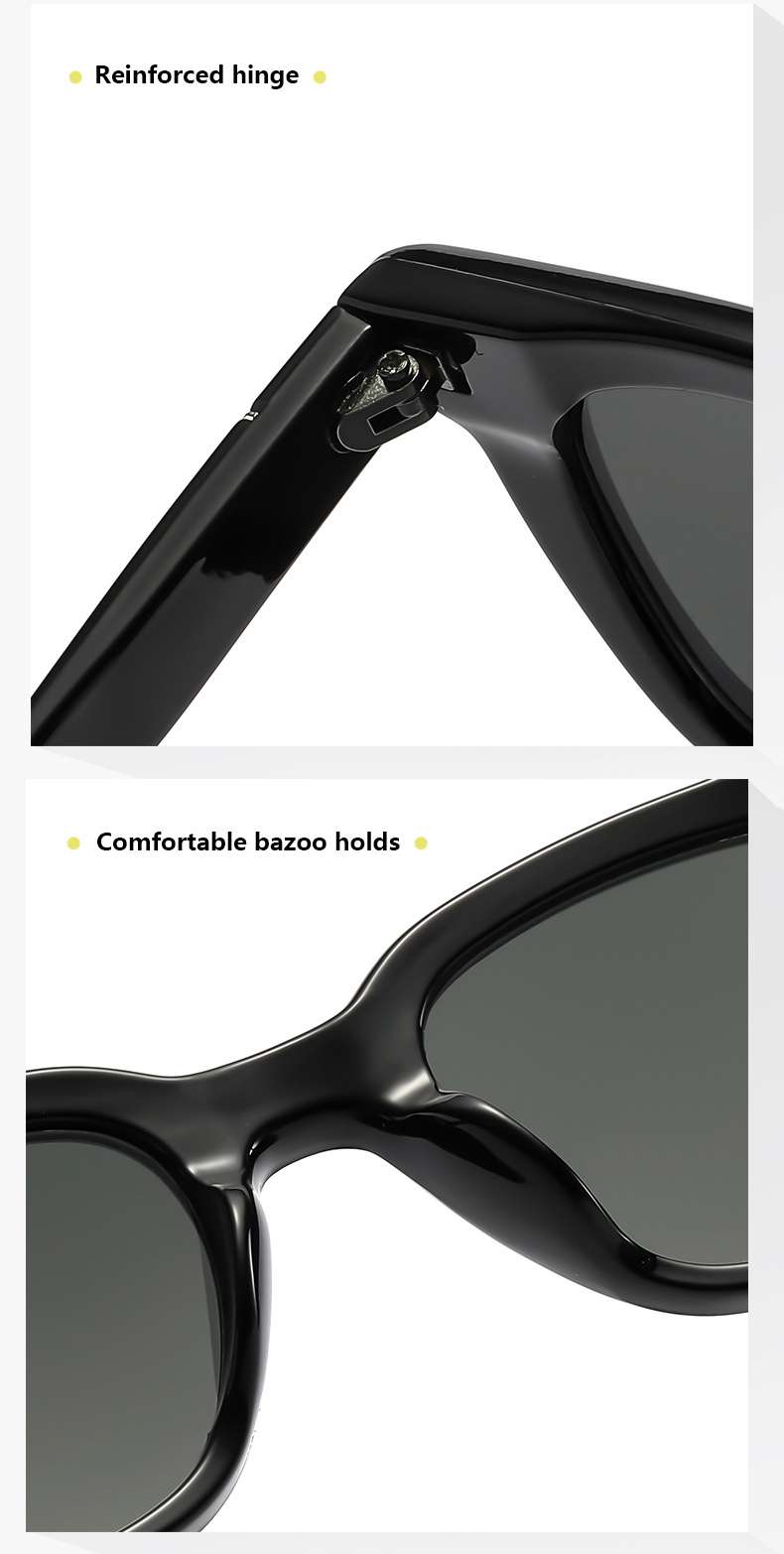 Mô tả Kính mát nam nữ AnDueyewear chống UV400 thiết kế mắt vuông dáng GM dễ đeo màu sắc thời trang 6281 - 4
