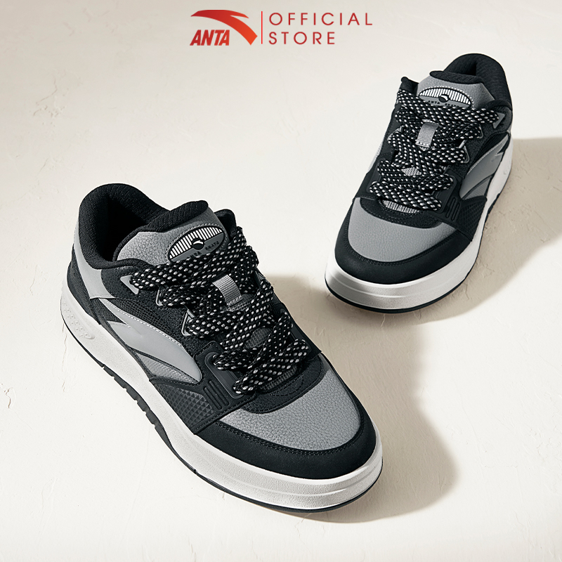 Mô tả Giày Sneaker Nam Skateboard X-Game Anta Sports, Giày Giày Thể Thao Chống Mài Mòn Chống Trơn Trượt Wang Yi Bo 9124C8012 - 9