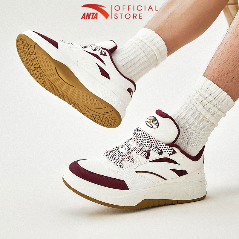 Mô tả Giày Sneaker Nam Skateboard X-Game Anta Sports, Giày Giày Thể Thao Chống Mài Mòn Chống Trơn Trượt Wang Yi Bo 9124C8012 - 1