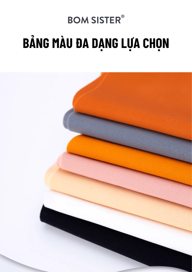 Mô tả BOM Sister x Ngọc Trinh - Quần lót nữ không viền su đúc màu trơn, tone màu mùa hè BOM SISTER MUQ2202 - 2