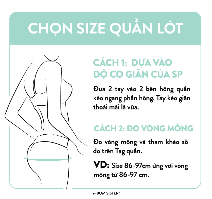Mô tả BOM Sister x Ngọc Trinh - Quần lót nữ không viền su đúc màu trơn, tone màu mùa hè BOM SISTER MUQ2202 - 7