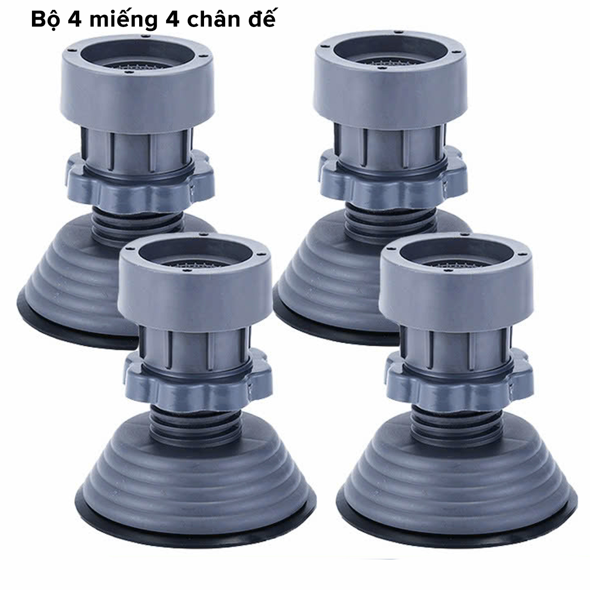 Mô tả Bộ 4 Miếng Đế Đệm Cao Su Mút Lót Kê Chân Máy Giặt Tủ Lạnh Chống Rung Chống Ồn Chính Hãng Amalife - 5
