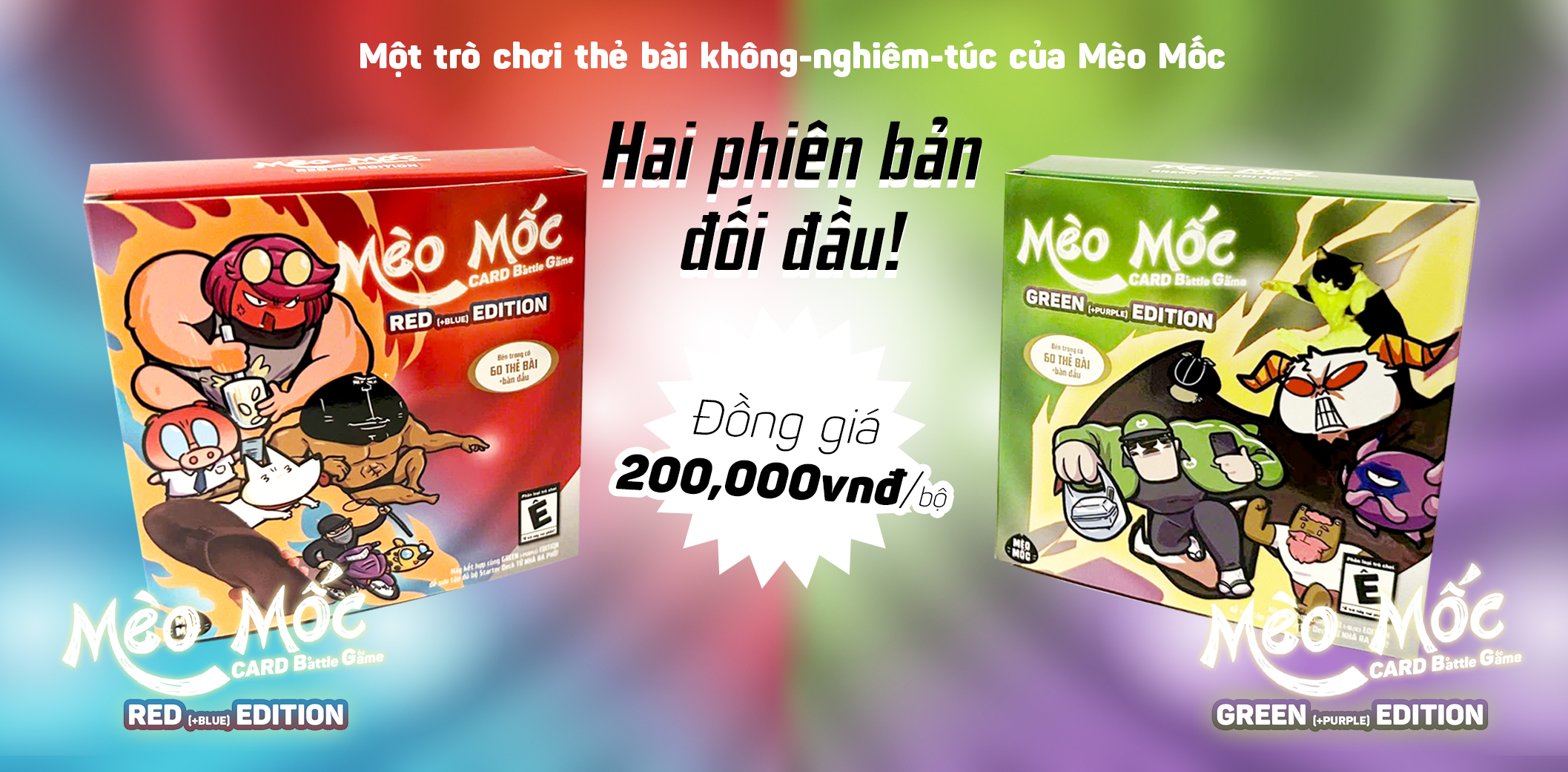 Mô tả Trò chơi thẻ bài Mèo Mốc Card Battle Game - Card Bo Góc Mèo Mốc - Game thẻ bài đối kháng Mèo Mốc TCG - 2