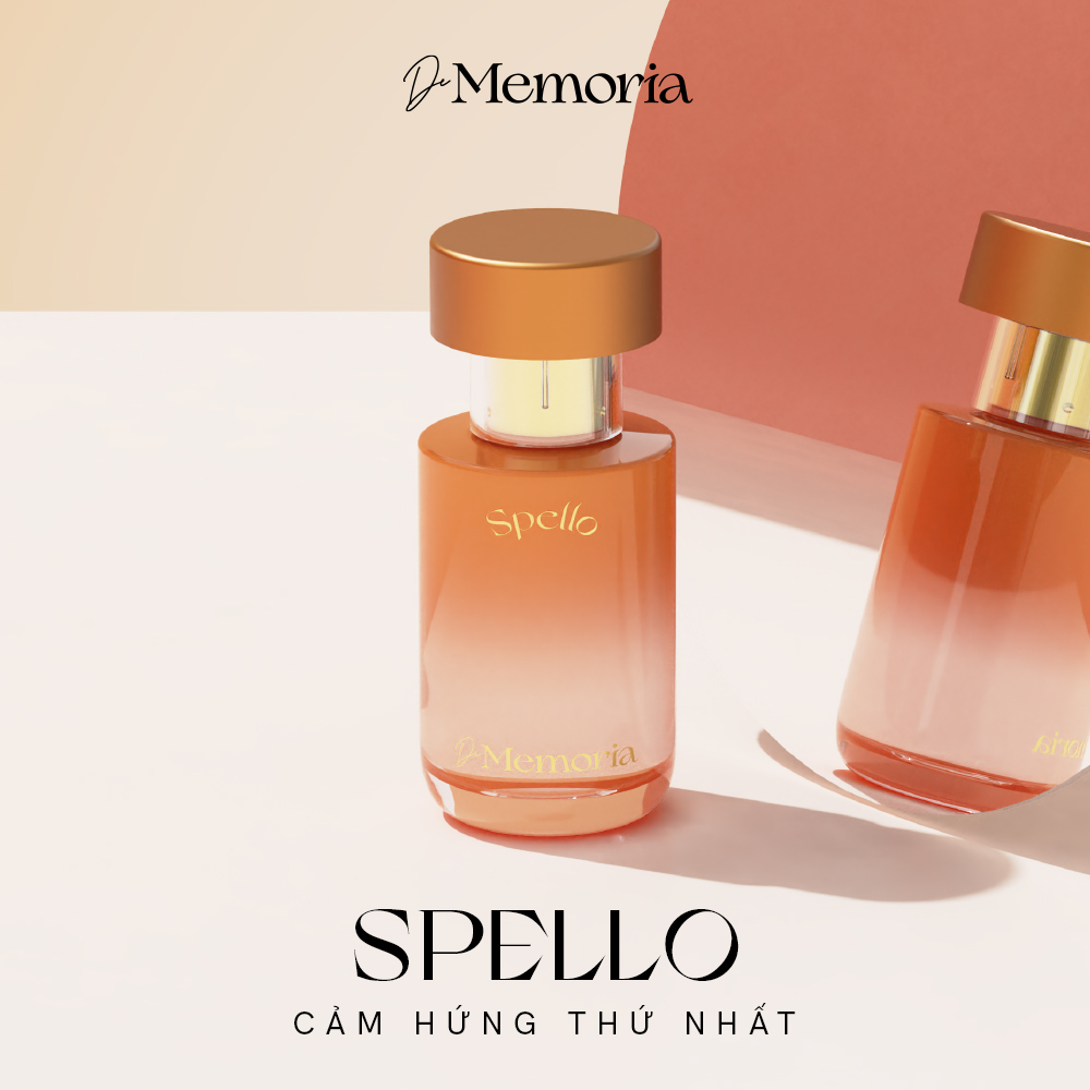 Mô tả Nước Hoa Nữ Thơm Lâu De Memoria Mê Hoặc, Muôn Hoa Nở Rộ (30ml) - Spello 01 BST Ký Ức Đầu Tiên - 1