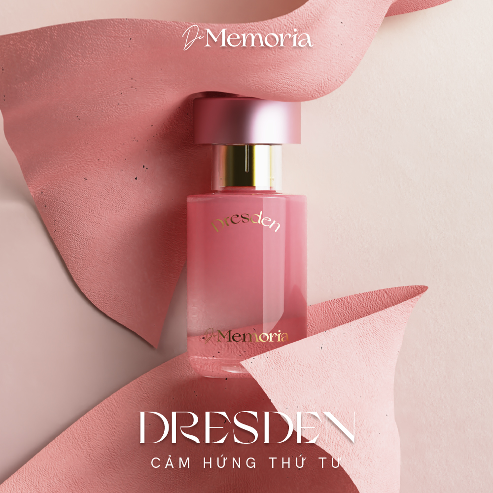 Mô tả Nước hoa Nữ Thơm Lâu De Memoria Sành điệu, Dịu Ngọt (30ml) - Dresden 04 BST Ký Ức Đầu Tiên - 1