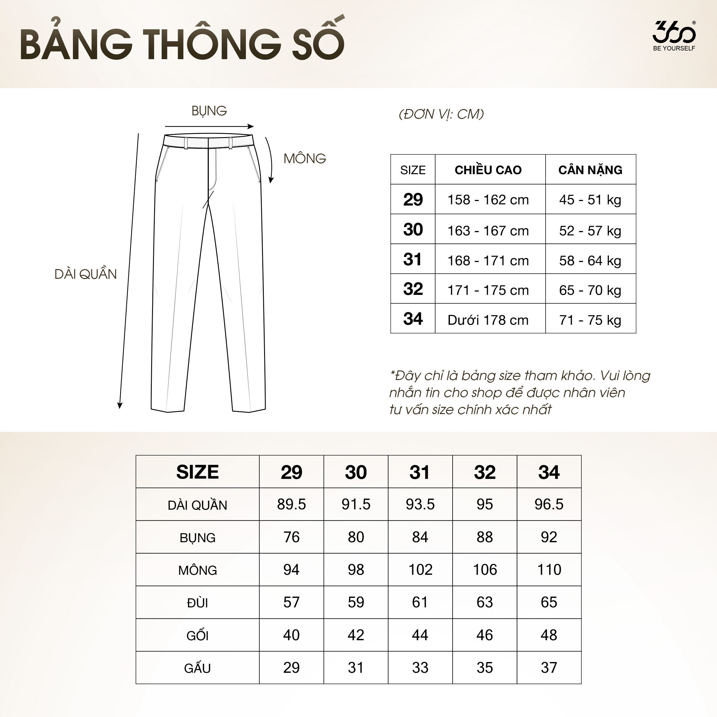 Mô tả Quần âu nam cạp trượt bụng điều chỉnh thoải mái 360 Boutique quần tây đen chất dày dặn - QACOL515 - 6