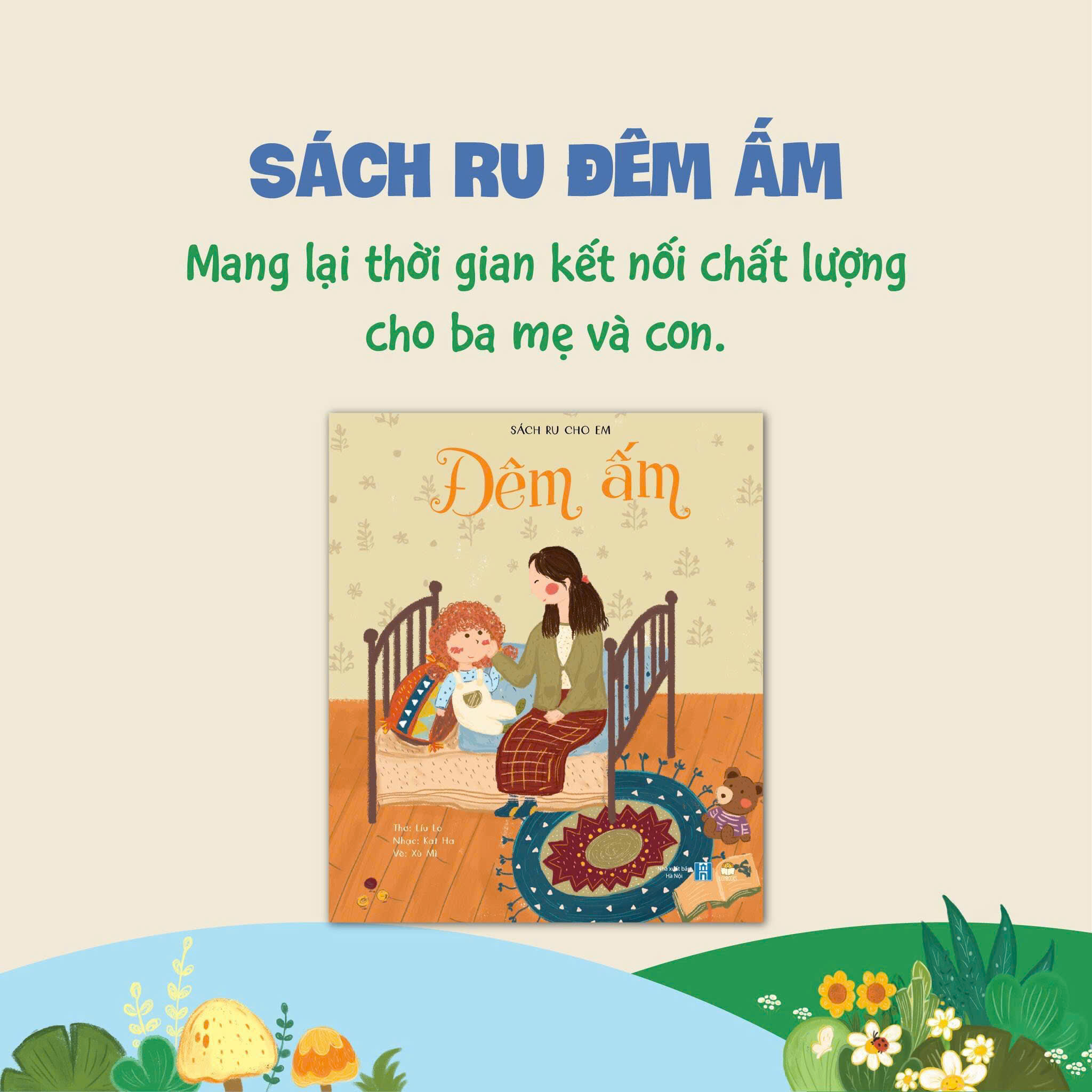 Mô tả Sách Thơ Ru Cho Em - Đêm Ấm [LionBooks] - 1