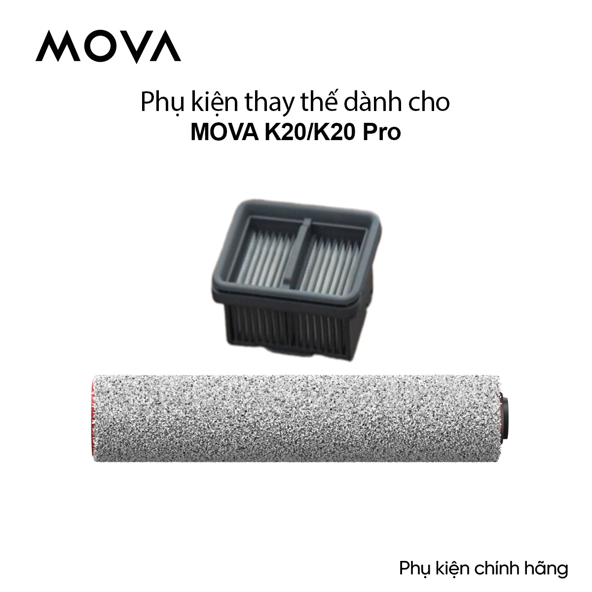 Mô tả Phụ kiện thay thế dành cho Mova K20/K20 Pro - Phụ kiện chính hãng - 1