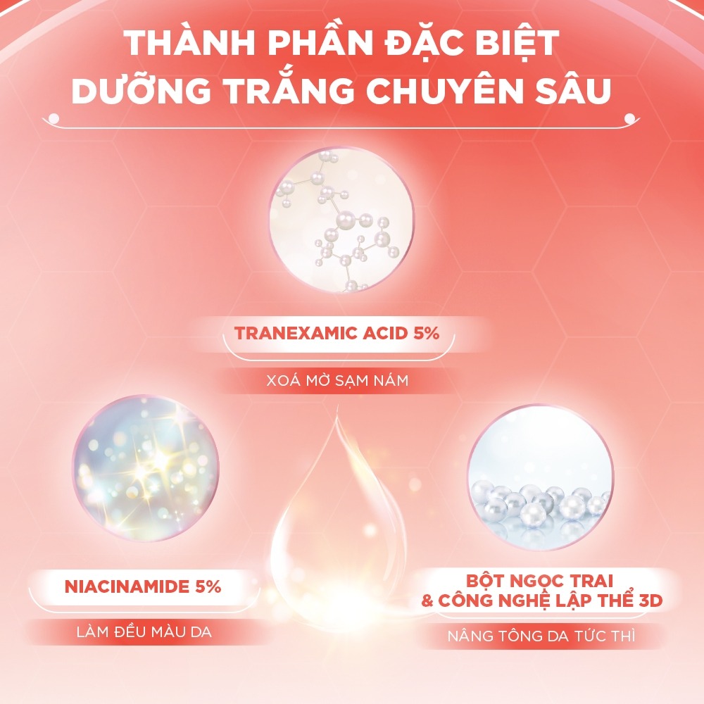 Mô tả Bộ đôi Serum mờ nám 50ml và Kem dưỡng trắng 50ml LANCI dưỡng da trắng mướt - 4