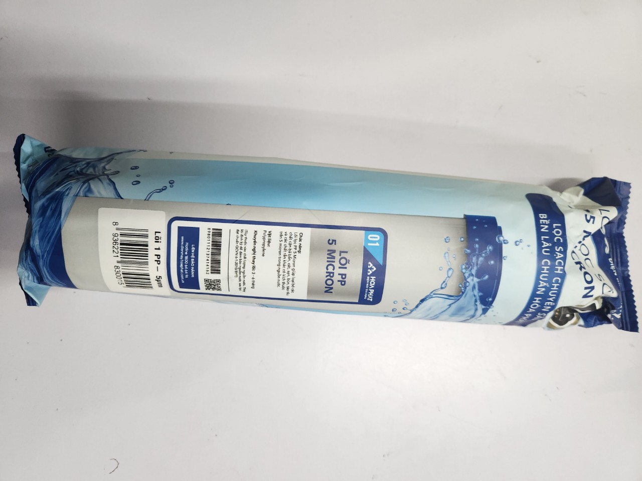 Mô tả Lõi lọc thô Hòa Phát số 1 PP5- Hàng chính hãng - 1