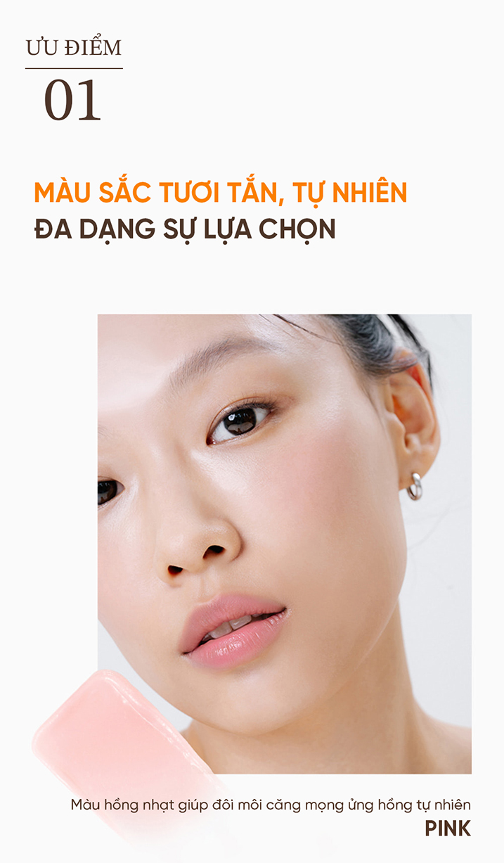 Mô tả [Hannah Olala x Whoo] Son dưỡng môi Đông y The history of Whoo Gongjinhyang Mi Glow Lip Balm 3.3g - 2