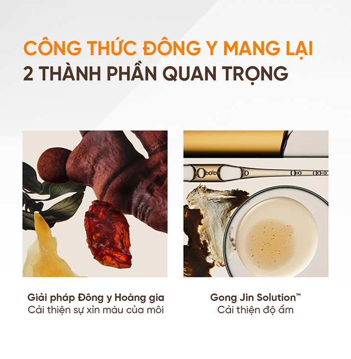 Mô tả [Hannah Olala x Whoo] Son dưỡng môi Đông y The history of Whoo Gongjinhyang Mi Glow Lip Balm 3.3g - 10