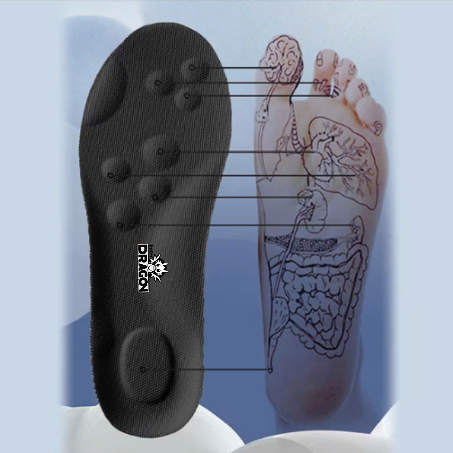 Mô tả Cặp lót giày chính hãng Enter Dragon 11 điểm chạm,Cao su non chuẩn 4D,Hấp thụ lực,Thoáng khí,Chơi thể thao - 3