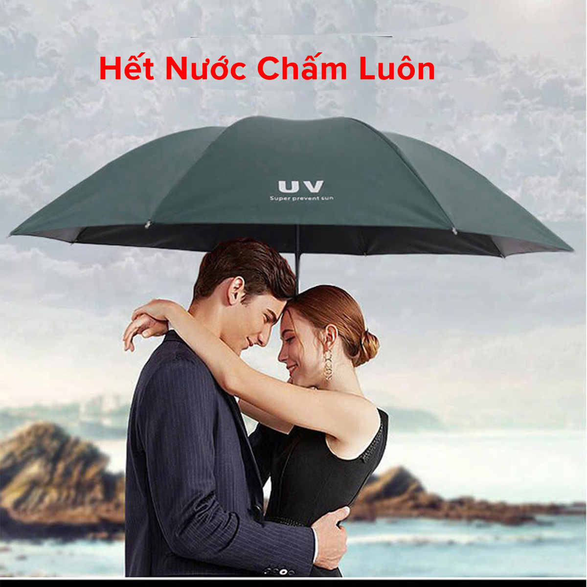 Mô tả Dù Che Mưa Nắng,Ô Chống Tia UV, Ô Dù 8 Nan Cầm Tay Gấp Gọn Tiện Lợi Chính Hãng Amalife - 8