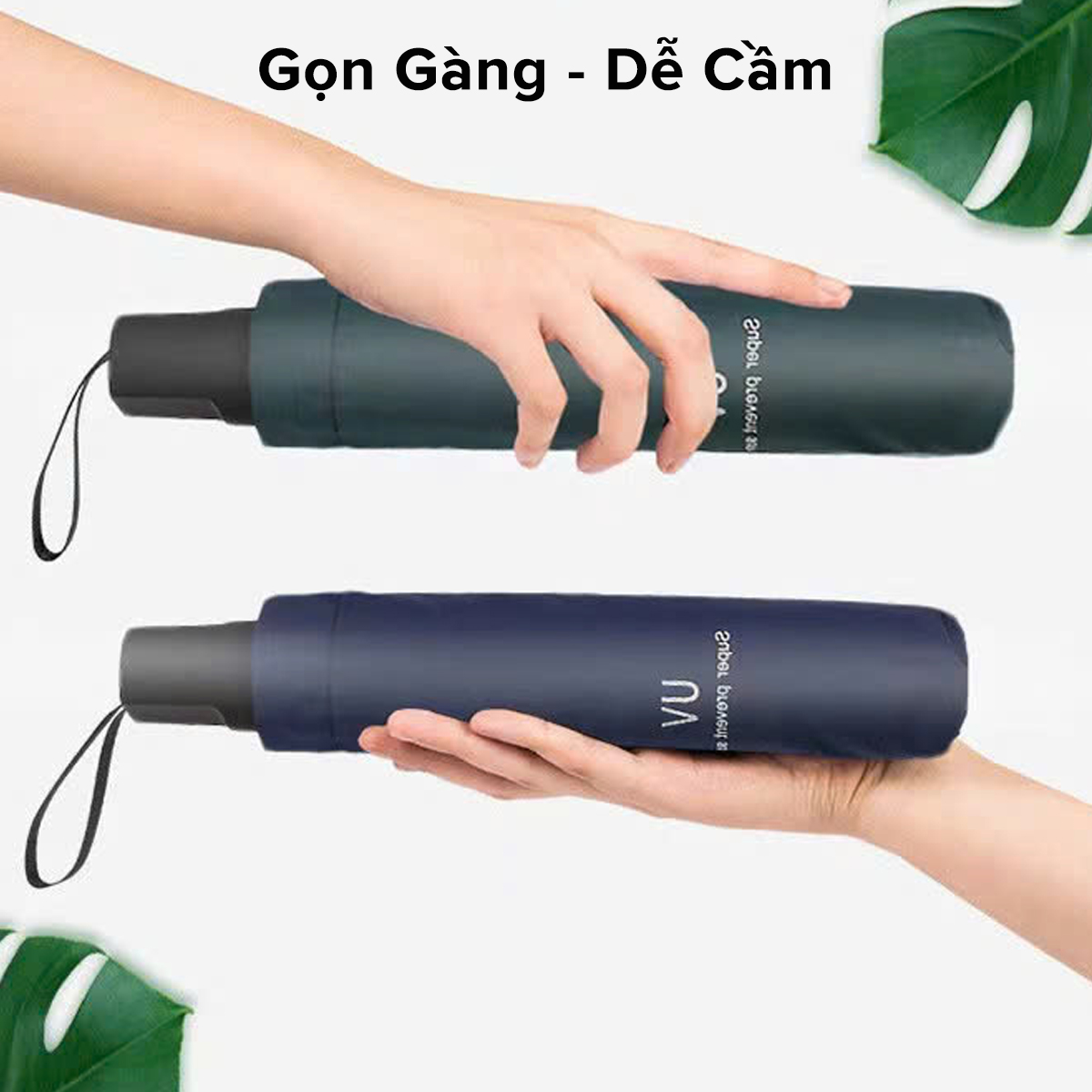 Mô tả Dù Che Mưa Nắng,Ô Chống Tia UV, Ô Dù 8 Nan Cầm Tay Gấp Gọn Tiện Lợi Chính Hãng Amalife - 9